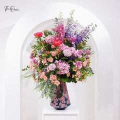 مزيج الزهور