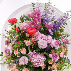 مزيج الزهور