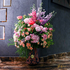 مزيج الزهور