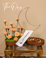 Luxury Ramadan Flower & Chocolate Gift Box with Same Day Delivery