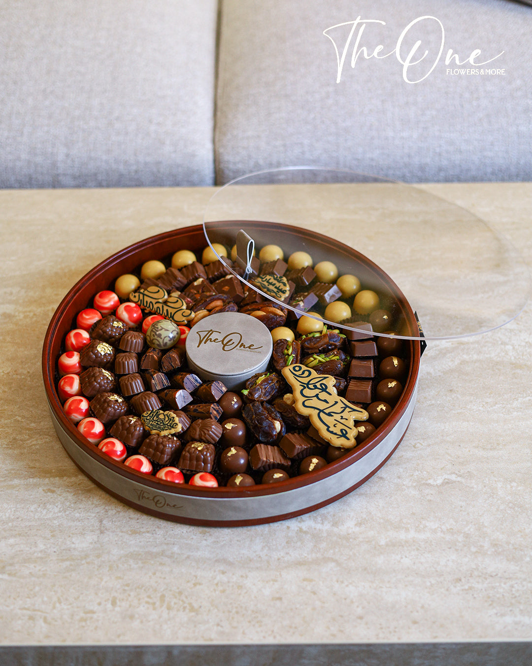 Elegant chocolate arrangement for Eid
