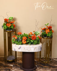 Elegant artificial flower arrangement for Eid in UAE