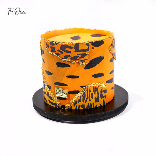 gilded cake