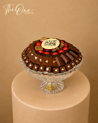 Luxury Eid chocolate tray THE ONE FLOWERS UAE