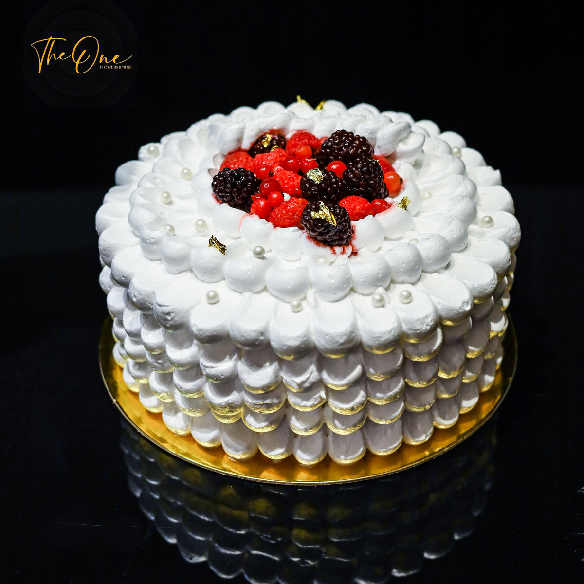 Blackberry White Cake