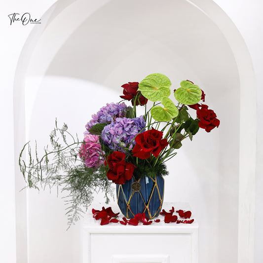 الزهرة الواحدة