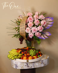 Flowers & Fruits Arrangement