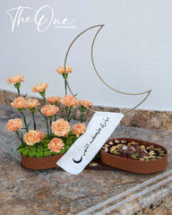 Luxury Ramadan Flower & Chocolate Gift Box with Same Day Delivery