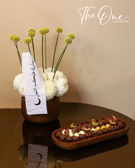 High-end Ramadan flower and chocolate arrangement