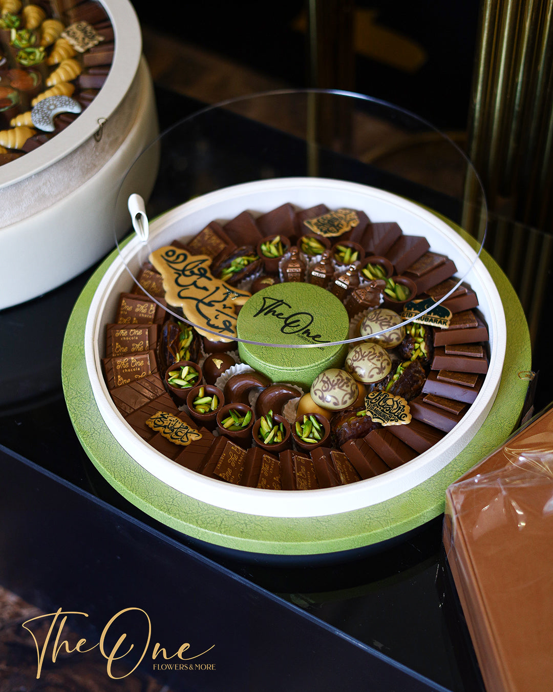 Elegant chocolate arrangement for Eid