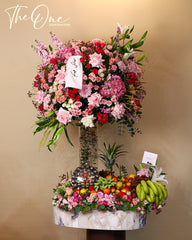 Eid flowers fruits chocolate gift The One Flowers