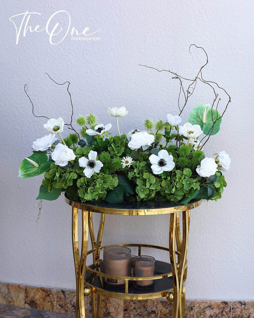 Elegant Eid Artificial Flowers Arrangement