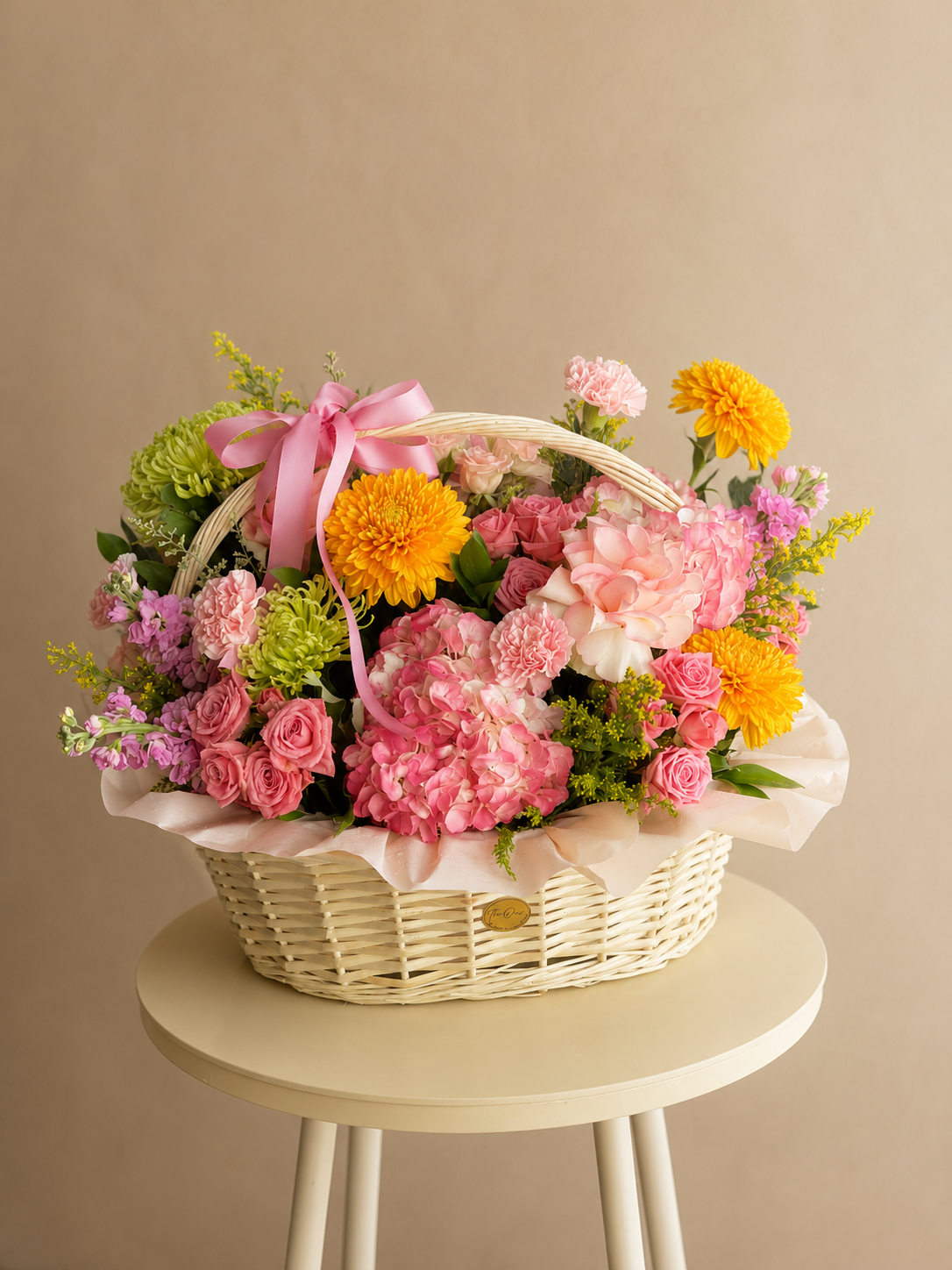 Sunshine Blush Basket